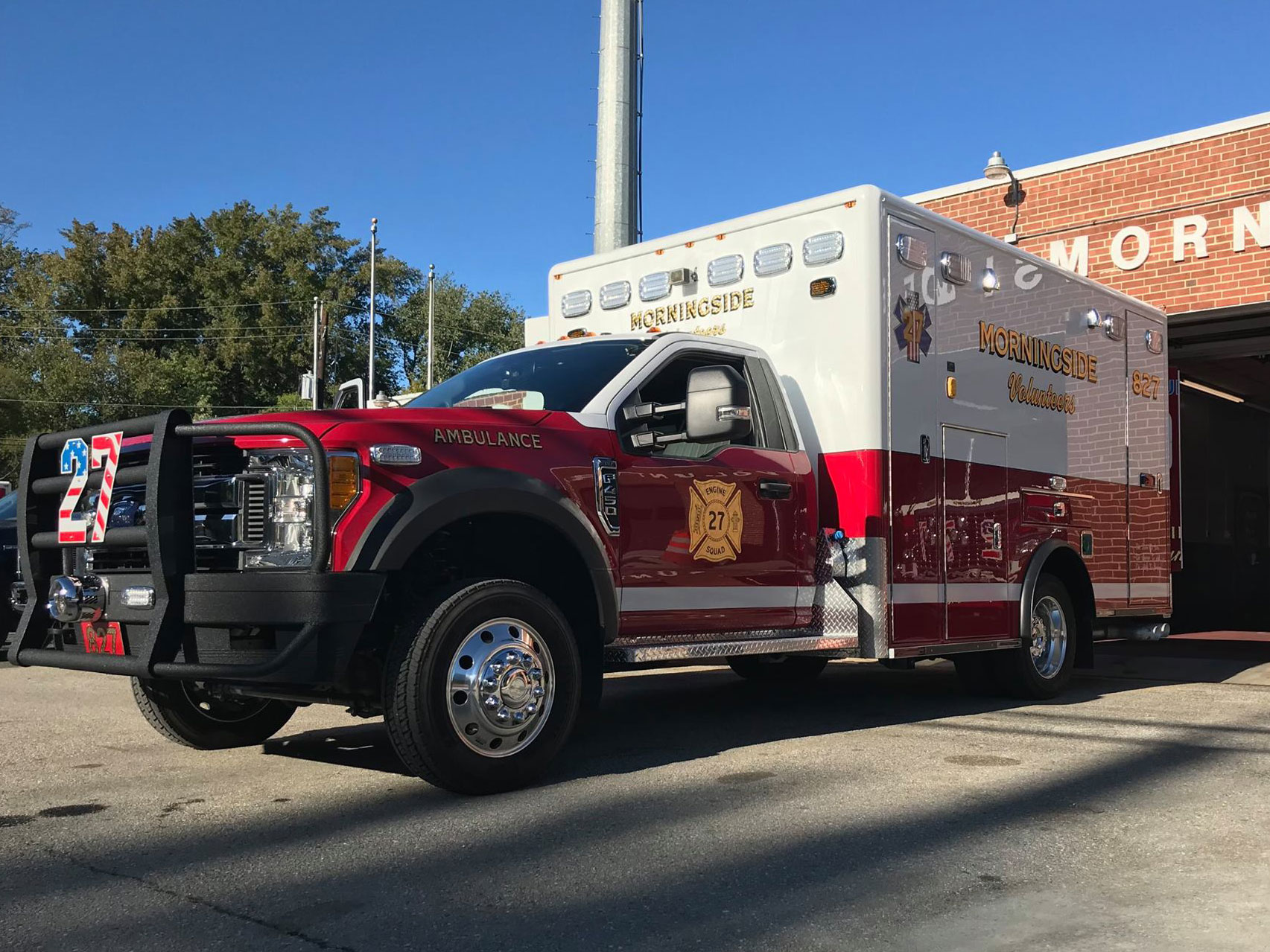 New 2017 Ford F450 Ambulance Placed into Service - Morningside VFD